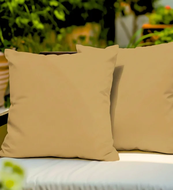 Beige Cushion Cover