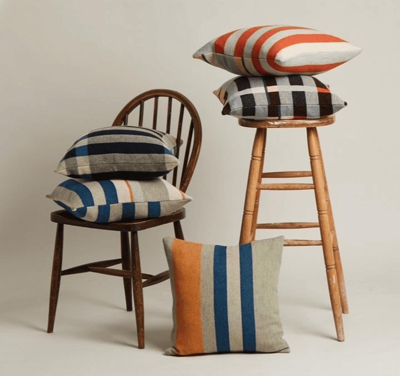 stripe cushions