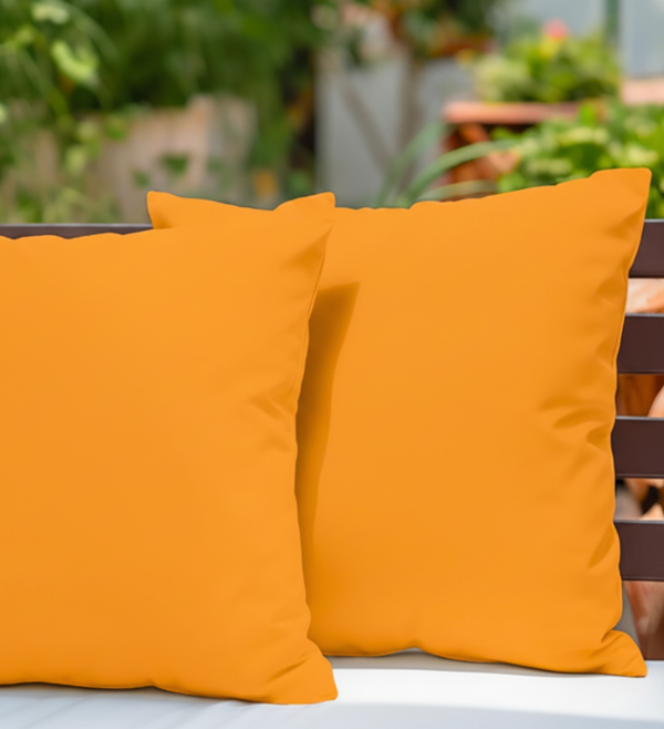 yellow cushion cover